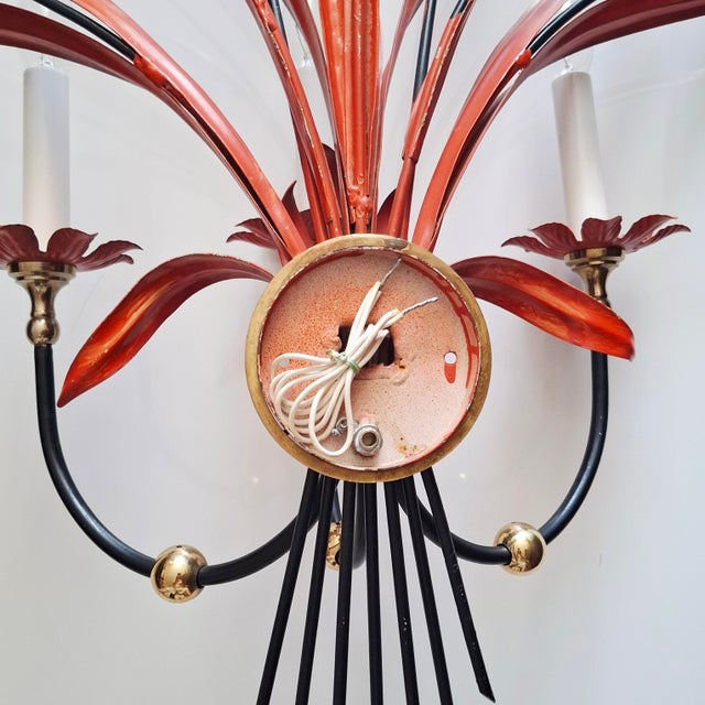 Large Wall Lamps in the style of Hans Kögl for Maison Baguès, 1960s, Set of 2 For Sale - Image 16 of 18