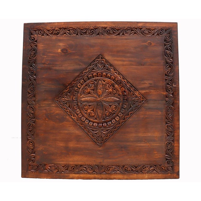 Vintage Wooden Dining Table, 1970s For Sale - Image 9 of 17