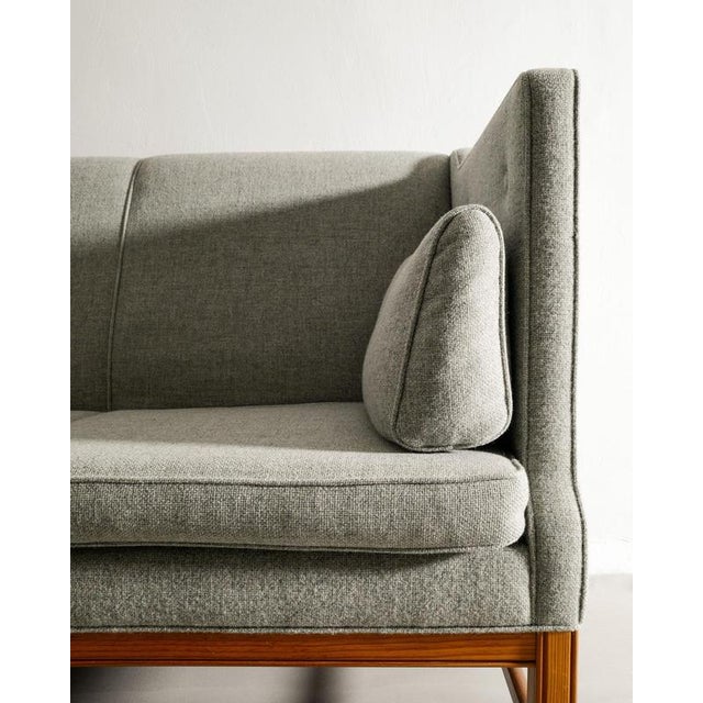 Kaare Klint Danish Wooden Mid-Century Three Seater Pine Sofa attributed to Kaare Klint, 1960s For Sale - Image 4 of 8