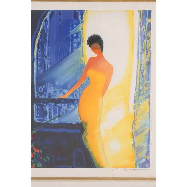 Early 21st Century Emile Bellet (French, 1941-2022) Original Limited Edition Lithograph Signed #'D Finely Framed For Sale - Image 5 of 6