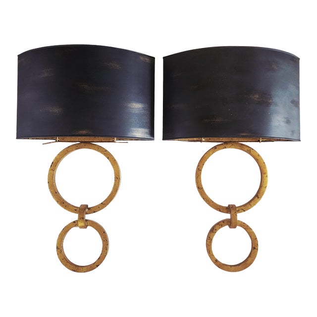 Currey & Company Bolebrook Wall Sconces - A Pair For Sale