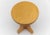 Beige Mid-Century Modern French Handmade Beech Stool, 1960s For Sale - Image 8 of 13