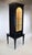 Wood Louis XVI French Ebonized Bookcase Vitrine Cabinets, Baker Furniture, 1960's For Sale - Image 7 of 16