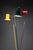 Metal Mid-Century Modern Italian Red Green and Yellow Floor Lamp, 1950 For Sale - Image 7 of 18