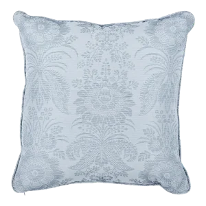 Schumacher Greta 20" Pillow in Blue