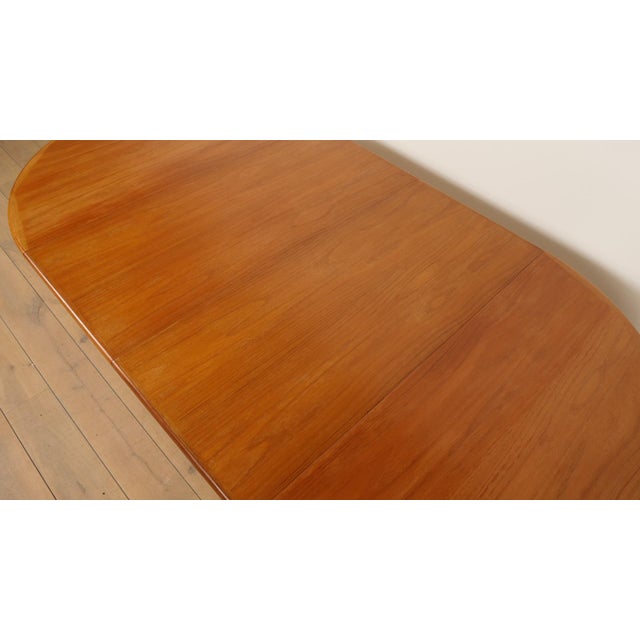 Vintage Teak Dining Table, 1950s For Sale - Image 17 of 18