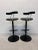 Postmodern Memphis Style Bar Stools, Italy 1980s - a Pair For Sale - Image 4 of 12