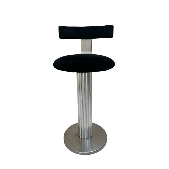 This striking pair of vintage bar stools by Design for Leisure captures the brand’s signature blend of luxury, durability,...