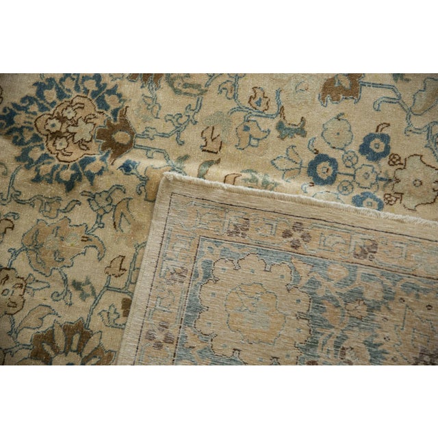 Vintage Distressed Tabriz Carpet - 8'11" X 11'9" For Sale - Image 11 of 12