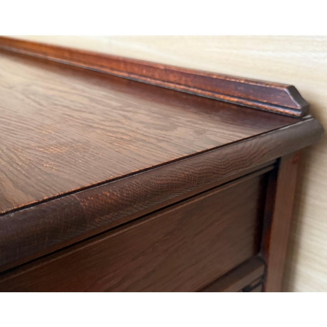 Early 20th Century Spanish Country Walnut Sofa Table or Console table with Carved Drawers For Sale - Image 13 of 18