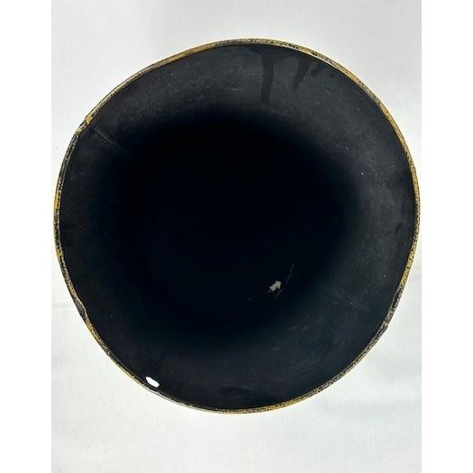 John Dunn Original 1999 Signed Tole Rooster/Gentleman Folk Art Sap Syrup Tin For Sale In Dallas - Image 6 of 8