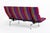 Mid Century Sofa Compact Eames for Herman Miller, Alexander Girard Striped Fabric, 1970s For Sale - Image 9 of 18