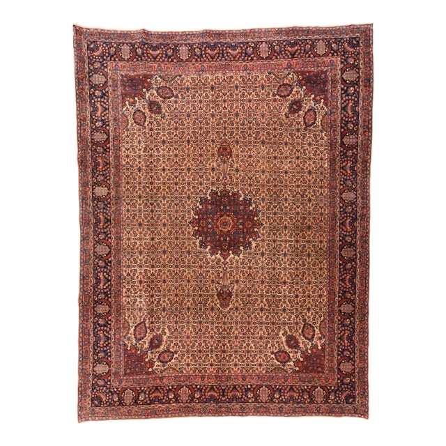 Antique Persian Bidjar Rug For Sale