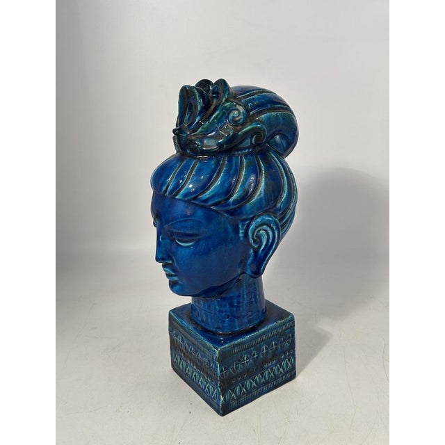 Ceramic Quan Yin Buddha by Aldo Londi for Bitossi, 1960s, in Flawless conditions. Designed 1960 to 1969 I have official...