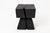 Sculptural Hardwood Side Table by Logniture For Sale - Image 4 of 10