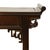 Wood Chinese Hardwood Two-Drawer Altar Console Table With Brass Pulls For Sale - Image 7 of 7