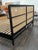 Wood Eastern King Williams Sonoma for West Elm Ida Woven Bed For Sale - Image 7 of 12