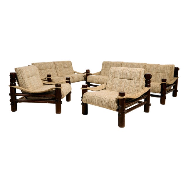 Björn Sofa Set from Aleksander Kuczma, 1970s Set of 4 For Sale