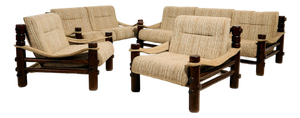 Björn Sofa Set from Aleksander Kuczma, 1970s Set of 4