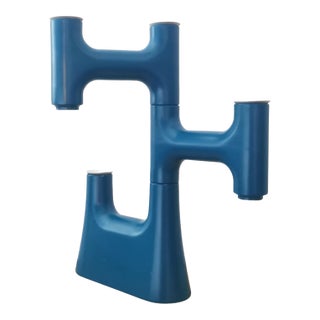 Ehlén Johansson Vintage Ikea Ps 2012 Candle Holder Blue Structural For Sale