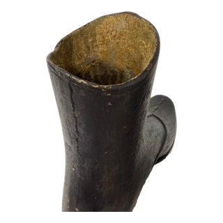 j.r. Palmenbergs & Sons Ny, Near Pr of Cast Iron Mannequin Boot Forms Door Stops For Sale