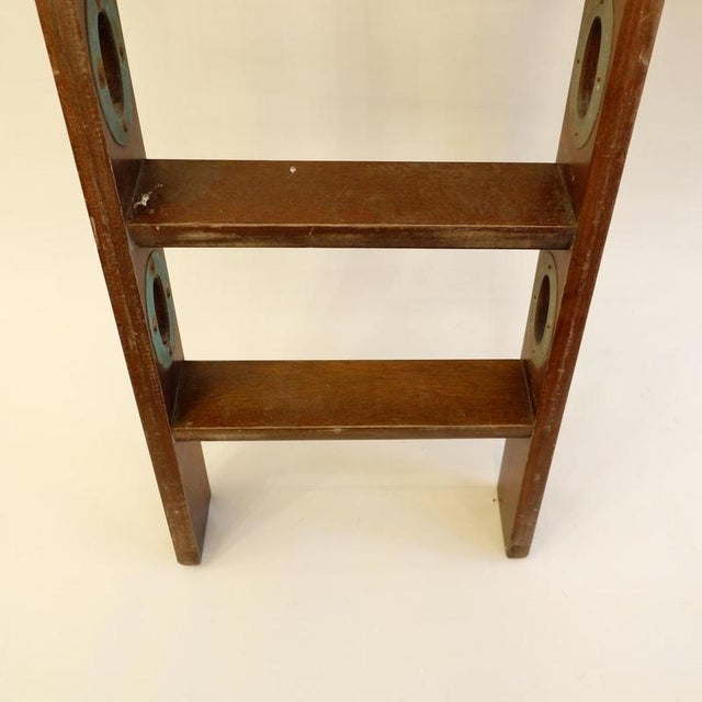 Vintage Wooden Ship Boat Ladder For Sale - Image 3 of 9