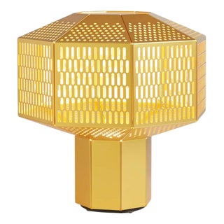 Ma-Rock M White Table Lamp by Jaime Hayson for Parachilna For Sale