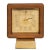 Mid-Century Clock in Teak Wood For Sale