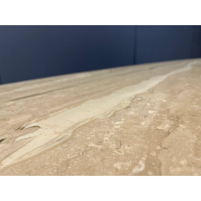 Vintage Marble Dining Table, 1970s, in Very Good conditions. Designed 1970 to 1979