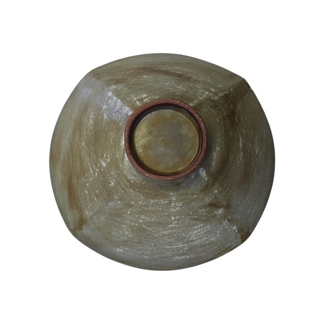 Vintage Austin Lindsey Studio Pottery Decorative Bowl For Sale - Image 4 of 5