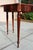 Antique Early 20th-Century Flame Mahogany Gateleg Game Table or Desk For Sale - Image 13 of 18