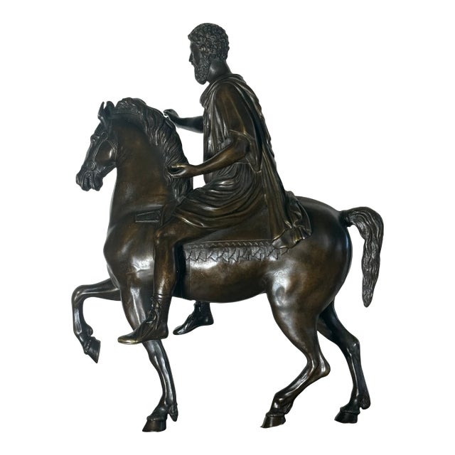 Mid 19th Century Roman Bronze Statue For Sale