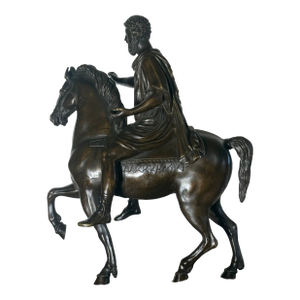 Mid 19th Century Roman Bronze Statue
