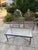 Exceptionally rare original Brown Jordan Tamiami patio set featuring 2 cantilever chairs, 2 side chairs with footrests and...