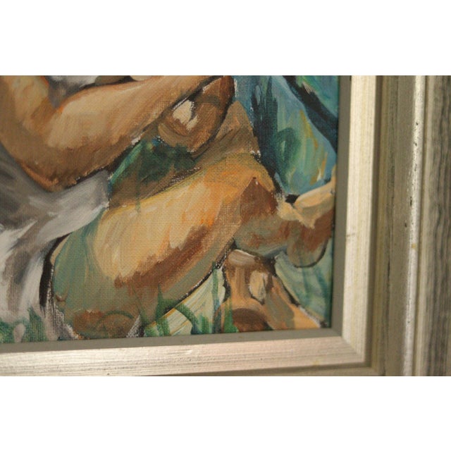 Ebbe Höglund, Tutileroni, 1960s, Oil on Canvas, Framed For Sale - Image 8 of 11