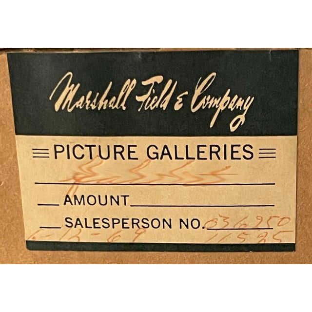 1960s Mies Van Der Rohe-Ism, From One-Hundred Views of Chicago Woodcut Bronislaw M Bak For Sale In Chicago - Image 6 of 6