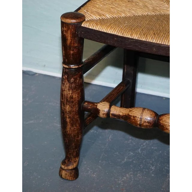 Country House Dining Chairs in Oak, Set of 4 For Sale - Image 5 of 18