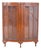 Wood Portuguese Double-Door Showcase Cabinet, 1890s For Sale - Image 7 of 7