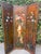 Antique Rococo French Three-Fold Hand-Painted Wood Romantic Cherub and Floral Room Divider, 1890s For Sale - Image 9 of 18