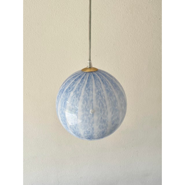 Blue Tulipano 20 Pendant Light from La Murrina, 1990s For Sale - Image 10 of 17