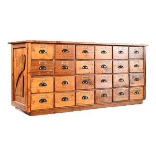 Ironmongers Shop Counter Drawers, 1910s For Sale