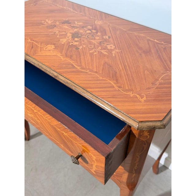 French Marquetry Chest of Drawers For Sale - Image 3 of 7