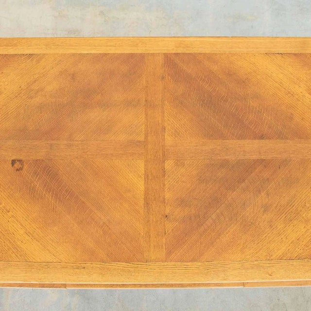 1940s French Extendable Table or Desk Attributed to Charles Dudouyt For Sale - Image 12 of 12