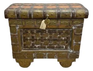 Antique Indian Dowry Chest