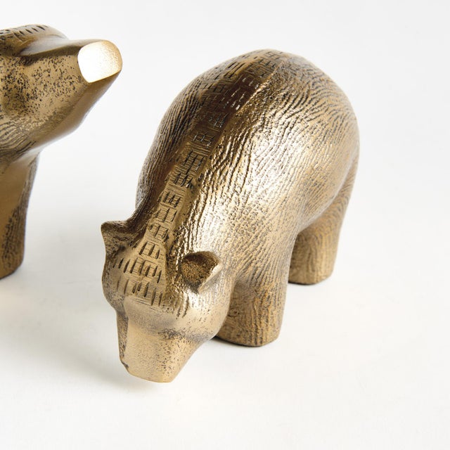 Modern Koda Bear Sculptures St/2 For Sale - Image 3 of 4