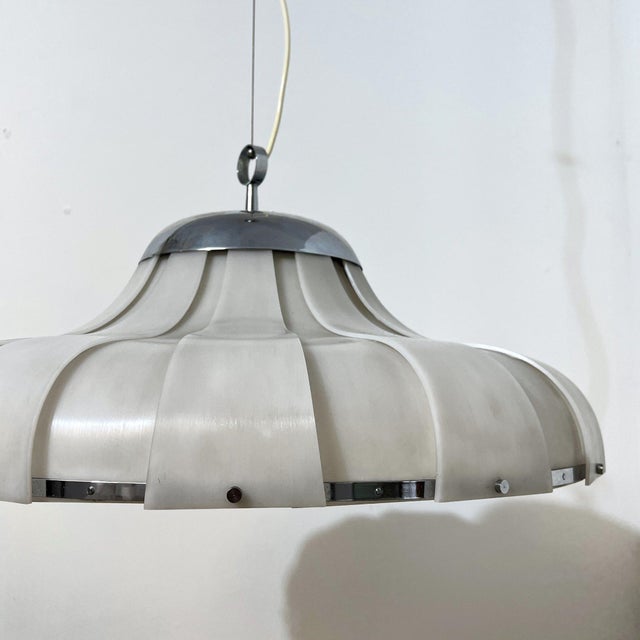 1960s Space Age Meblo Pendant Lamp from iGuzzini, 1960s For Sale - Image 5 of 15