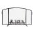 John B. Mortensen Western Motif Fireplace Screen/Fireguard For Sale