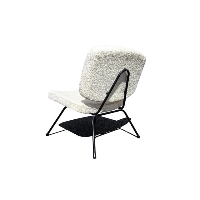 Metal Mid-Century Modern Pierre Paulin CM 190 Lounge Chair For Sale - Image 7 of 8