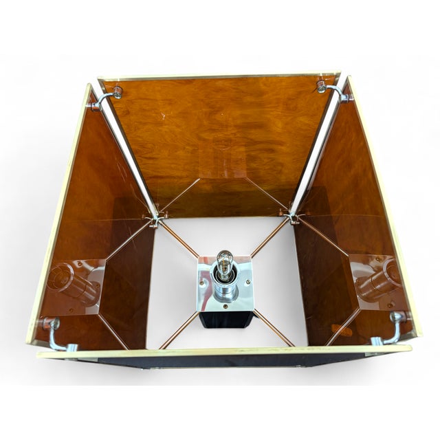 Metal Vintage Table Lamp, 1970s For Sale - Image 7 of 11