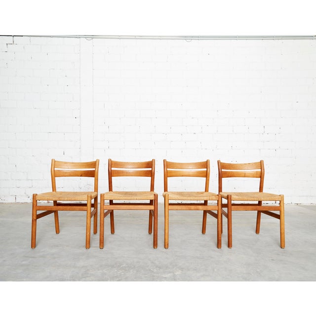 BM-1 Dining Chairs by Børge Mogensen for C.M. Madsens Møbelfabrik, 1958, Set of 4 For Sale - Image 17 of 17